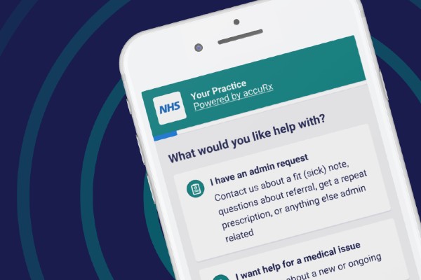 We’re now using Patient Triage for online consultation